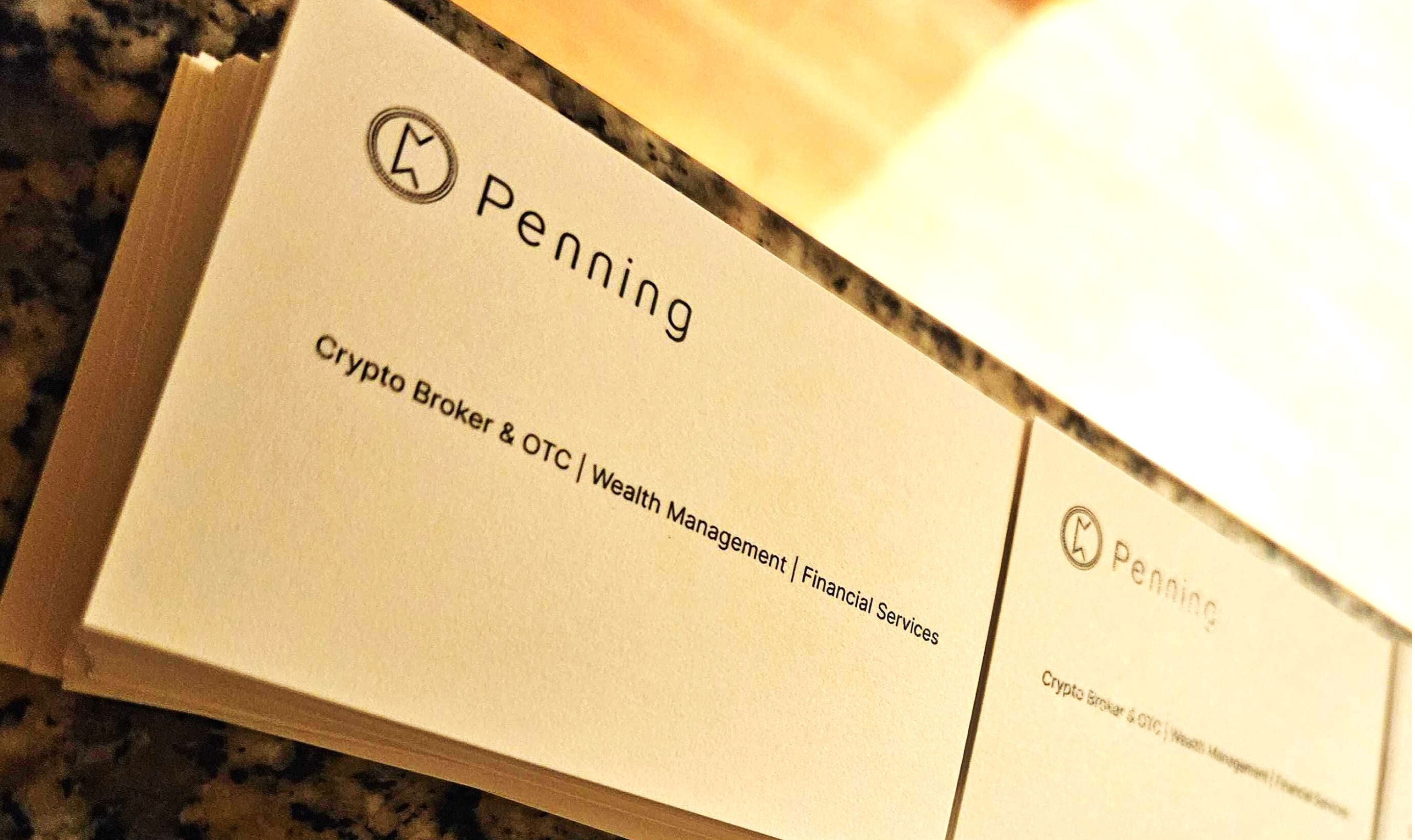 Image of Penning business cards